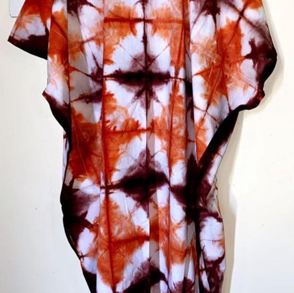 African Multicolored Boubou Dress Size standard - Picture 13 of 15